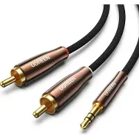 UGREEN AV170 kabel 2x RCA RCA plugger - 3,5mm plugg 2m