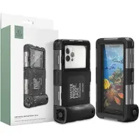 TechProtection Universal Vanntett Mobilpose til Dykking - 6.7 - Svart