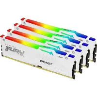 Kingston FURY Beast KGKF560C40BWAK4-64 RAM-minne 64 GB DDR5 6000 MT/s Hvit RGB