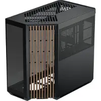 APNX V1 Wood Black - Kabinett - Miditower - Svart
