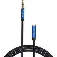 Vention Kabel Audio TRRS 3,5 mm hann til 3,5 mm hunn BHCLJ 5 m blå
