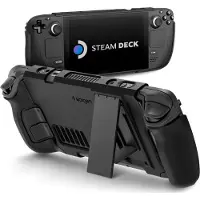 Spigen Thin Fit with Kick Stand - black - Steam Deck - Miscellaneous Tilbehør til spillkonsoll - Steam Deck