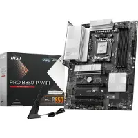 MSI PRO B850-P WIFI Hovedkort - AMD B850 - AMD AM5 - DDR5 RAM - ATX