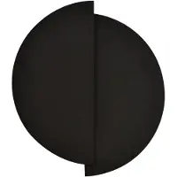 Emibig Vegglampe Form 9, 28 cm x 32 cm, svart