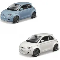 Bburago Fiat 500e 1:24, Bybil, Montert på forhånd, 1:24, Fiat 500e, Alle kjønn, Metall, Plast