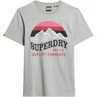Superdry for man. M1012122A Great Outdoors T-shirt grey (S), Casual, Cotton, Short sleeve