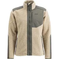 Lundhags Saruk Wool Pile Mid Full Zip M, mellomlag, beige