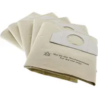 Haneström Støvsugerposer, papir, 5st.