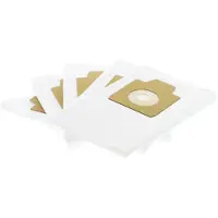 Premium Støvsugerposer, syntetfiber, 5st.