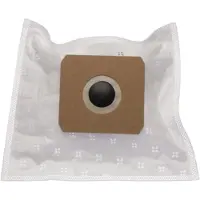 Premium Støvsugerposer, syntetfiber, 5st. + motorfilter