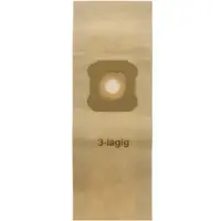 Premium Støvsugerposer, papir, 1x5st.