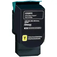 Lexmark Tonerkassett gul, 3500 sider