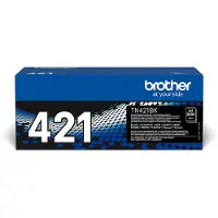 Brother TN421BK - Svart - original - tonerpatron