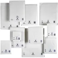 Other Boblekonvolutt Mail Lite Tuff 240x330 mm hvit, 50 stk.