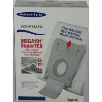 Bsh Støvsugerposer TYP G VZ51PT1AFG syntetfiber 5st+ Mikrofilter