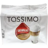 TASSIMO L'OR Espresso Latte Macchiato kaffekapsler, 8 stk.