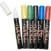 Other Blackboard Chalk Marker Standard rund spiss, 6 stk.