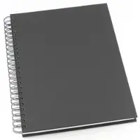 Other Notatbok Grieg Design spiral A4 linjert svart