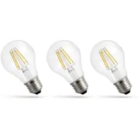 Spectrum LED LED-lampe E27 7W 2700K 770 lumen 3-pack