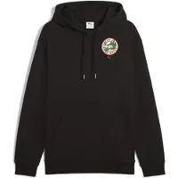 Puma GRAPHICS Super Hoodie Men, Clothing, Black, M