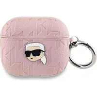Karl Lagerfeld Monogram Karl Head-etui for AirPods 3 - rosa