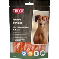 Trixie PREMIO Strips med kylling og ost - Økonomipakke: 4 x 100 g