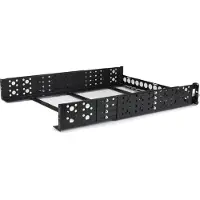StarTech.com Unirails2u Rails 2u 19-tommers Rack