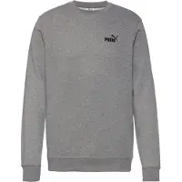 Puma Essentials Small No. 1 Logo Crew Men, Clothing, Medium Gray Heather, L