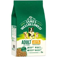 James Wellbeloved Adult Dog Hypoallergenic kalkun og ris - Økonomipakke: 2 x 12 kg