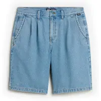 Vans Authentic Chino Loose Pleated Denim Shorts blå