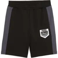 Puma Active Sports Graphic Sweat Shorts Youth, Clothing, Black, 15-16Y