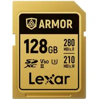 Lexar Sdxc Pro Gold Series Armor Uhs-ii 128gb V60 Ip68 Minnekort