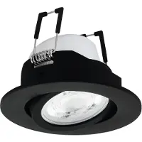 Eglo connect Saliceto-Z LED-innfellingslampe svart