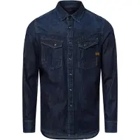 G-Star D23616-d252 Slim Fit Skjorte Med Lange Ermer