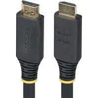 StarTech.com Startech 10m (32.8ft) Active High Speed HDMI Cable, 4K60Hz - High Speed - HDMI-kabel med Ethernet - HDMI hann til HDMI hann - 10 m - skjermet - svart - aktiv, 2K 144Hz støtte, 4K60Hz UHD-støtte, HDR1
