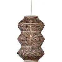 Good&Mojo Hengelampe Barbados, natur/brun, Ø 40 cm, E27