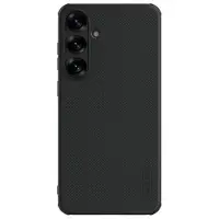 NILLKIN Samsung Galaxy S25 Super Frosted Shield Pro Hybrid-deksel - Svart
