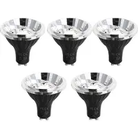 LUEDD Sett med 5 GU10 3-trinns dimbar LED-pære 70 mm 6,5 W 600 LM 3000 K