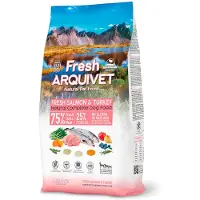 Arquivet Fersk Laks Med Halvfersk Kalkunhundefôr 10 Kg