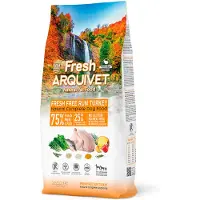 Arquivet Halvfuktig Hundefôr Med Frisk Kalkun Og Fisk 10 Kg