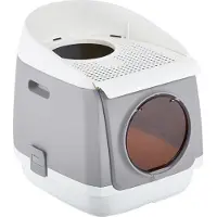 S&S Schulze kattetoalett Cat Residence - grå