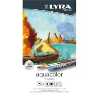 Lyra Akvarellkritt Aquacolour 12 stk sett Lyra