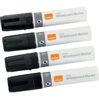 Nobo Glide Jumbo Chisel Tip Krittmarkør 4 Enheter