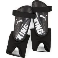 Puma Leggbeskyttere - King Ankel - Svart/Hvit - - L - Large - Leggbeskyttere