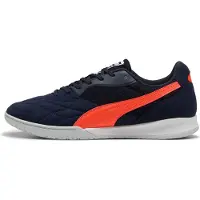 Puma KING TOP IT Football Boots Unisex, Shoes, Navy/Glowing Red/Silver Mist, 46.5