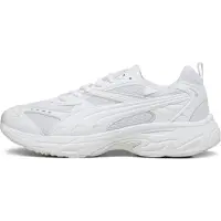 Puma Morphic Base Sneakers, Shoes, White/Sedate Gray, 37.5