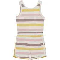 Color Kids Sommerdrakt - Coral Blush m. Striper - - 3 år (98) - Sommerdrakt
