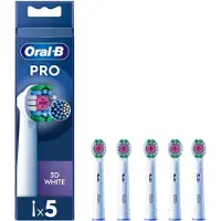 Oral-B Børstehoder 3D White - 5 pcs