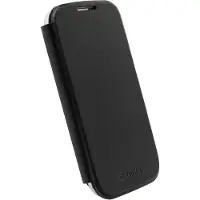 Krusell Flipcover DONSö - Beskyttende deksel for mobiltelefon - svart - for Samsung Galaxy S4