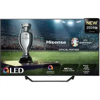 Hisense 43A7NQ - 43 Diagonalklasse A7N Series LED-bakgrunnsbelyst LCD TV - QLED - Smart TV - VIDAA - 4K UHD (2160p) 3840 x 2160 - HDR - Quantum Dot, Direct LED - svart, mørk grå